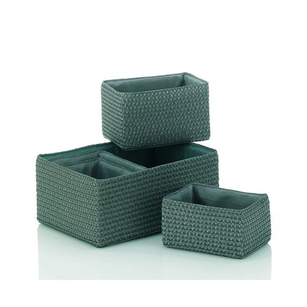 Organizator pentru baie Kela Basket, 22 x 16 x 14 cm, gri