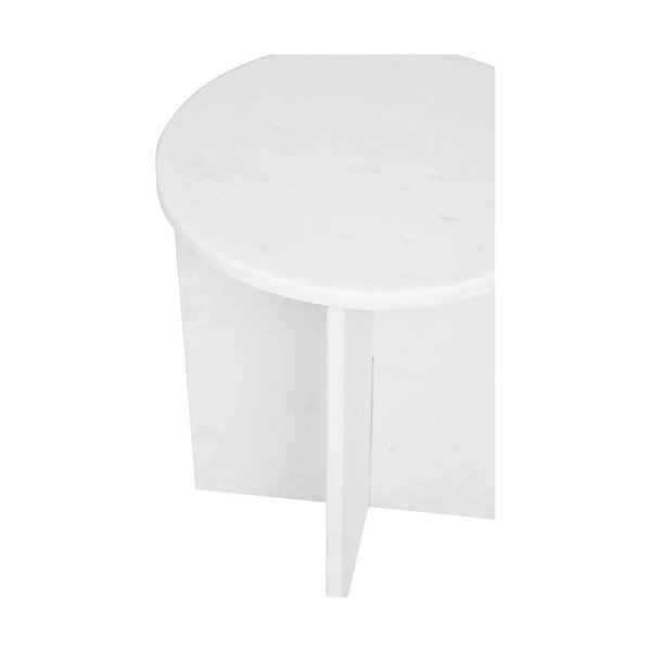 Măsuță auxiliară rotundă din marmură ø 40 cm Savio – Premier Housewares-image-3