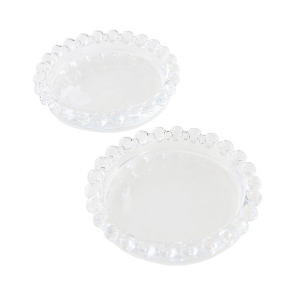 Farfurii 2 buc. din sticlă ø 9,5 cm Amara – Jotex