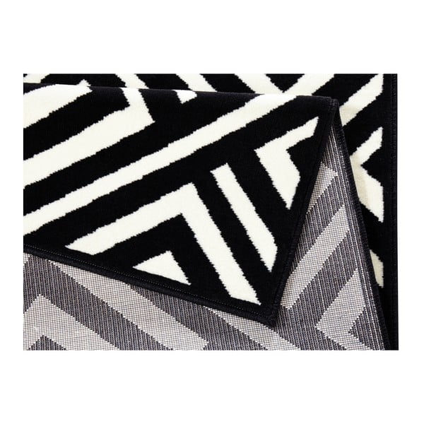 Covor Zala Living Art, 140 x 200 cm, negru-alb-image-2