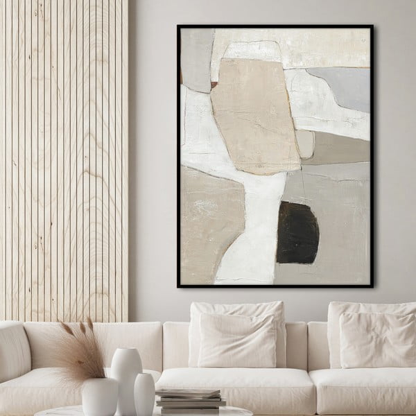 Tablou pictat manual 90x120 cm Accurate - Malerifabrikken-image-1