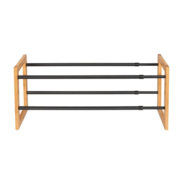 Pantofar negru/în culoare naturală telescopic din metal Ecori – Wenko-image-3