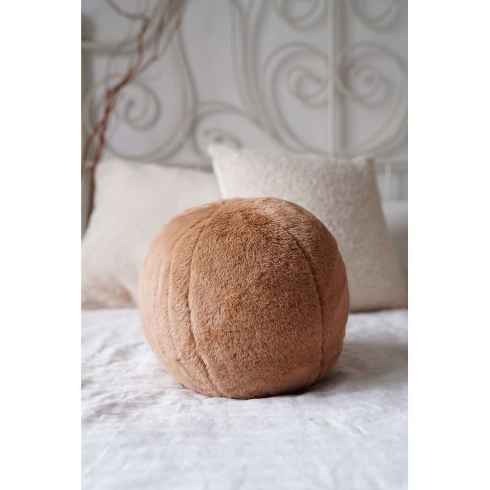 Pernă decorativă din micropluș/cocolino ø 25 cm Top – Mioli Decor