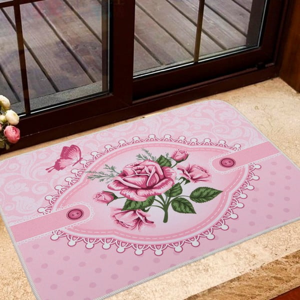 Preș Home De Blue Romantic Roses, 50 x 70 cm-image-1