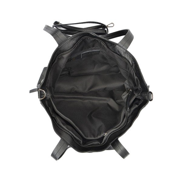 Geantă din piele Roberta M Lola, negru-image-2