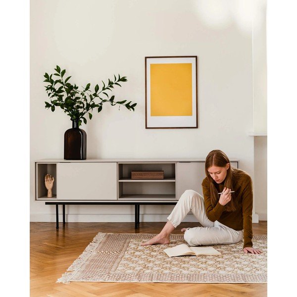 Comodă TV grej 189x61x42 cm Mod – noo.ma-image-2