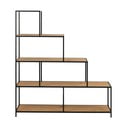 Bibliotecă în decor de stejar sălbatic Actona Seaford, 135 x 150 cm