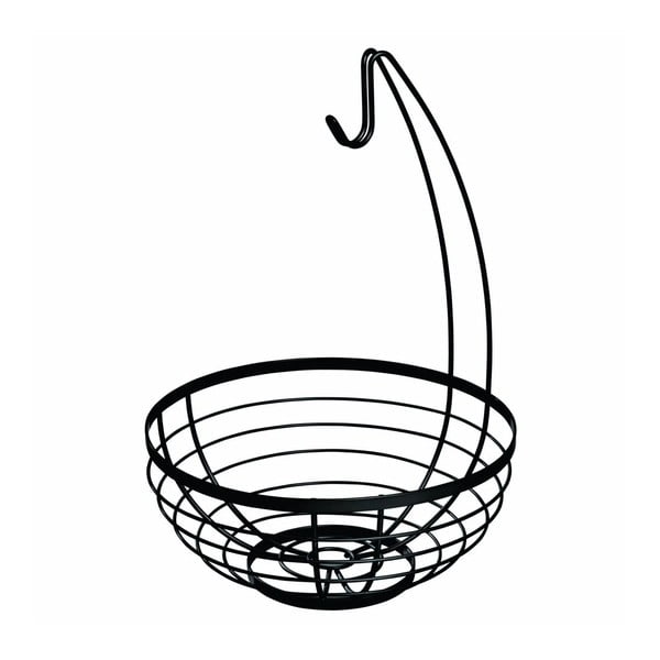 Coș cu cârlig pentru fructe iDesign Austin, ø 27,31 cm, negru-image-2