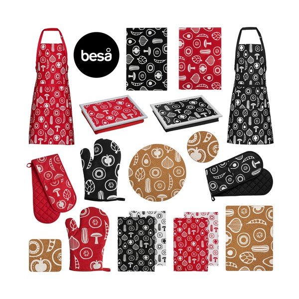 Prosoape de bucătărie din bumbac 2 buc. 40x60 cm Besa – Premier Housewares-image-2