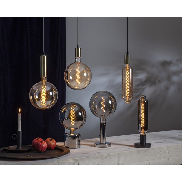 Suport pentru corp de iluminat argintiu 10 cm Glans – Star Trading-image-1