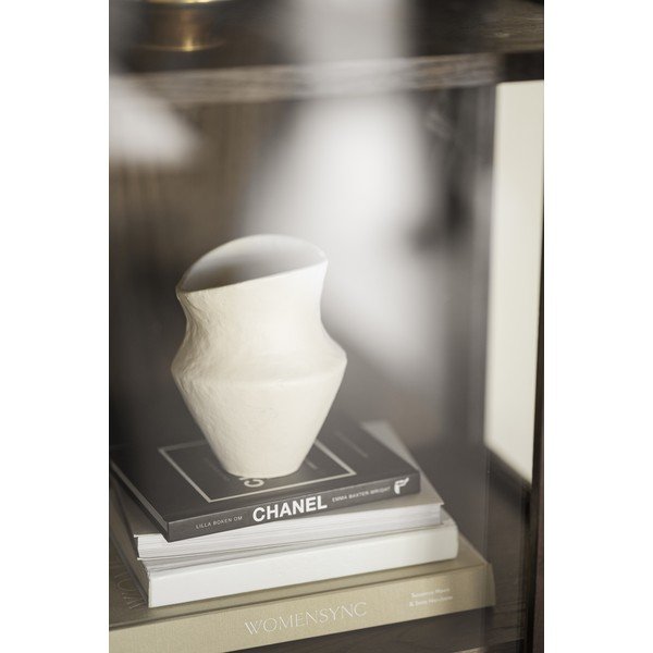 Vitrină maro cu aspect de lemn de stejar cu ușă glisantă 100x203 cm Hazelton – Rowico-image-3