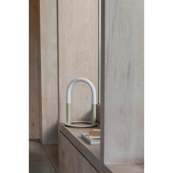 Veioză bej LED cu intensitate reglabilă din metal (înălțime 36 cm) Arch – Zuiver-image-1