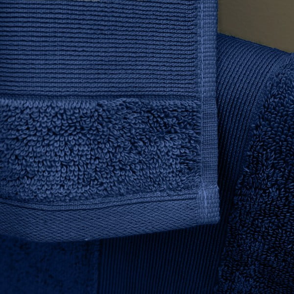 Prosoape de baie albastru-închis 6 buc. din bumbac din frotir Anti-Bacterial – Catherine Lansfield-image-3