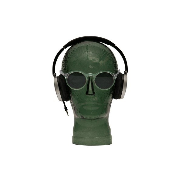 Suport din sticlă pentru ochelari de soare și căști WOOOD Elvis, verde-image-3