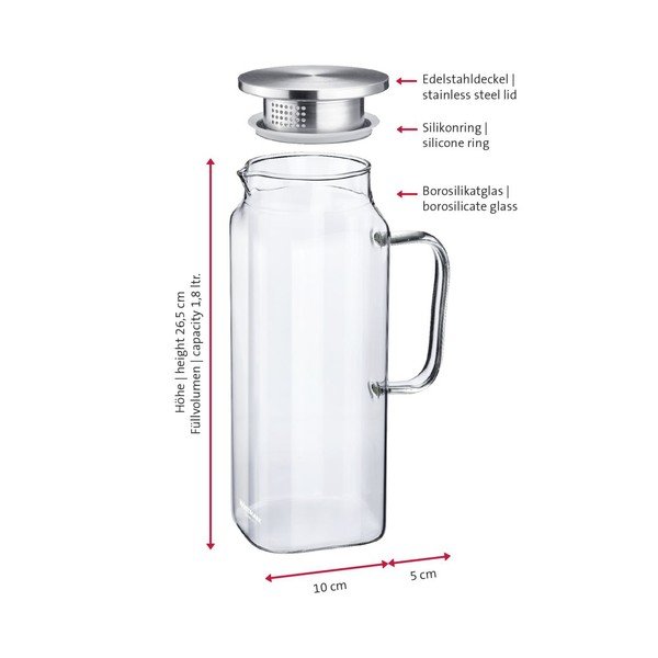 Carafă de sticlă Puro - Westmark-image-4