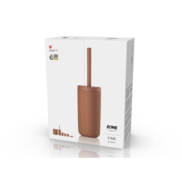 Perie de WC portocalie din gresie ceramică Ume – Zone-image-4