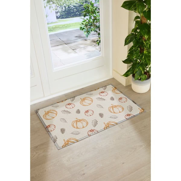 Covoraș de intrare 40x70 cm Sketch Pumpkin – Artsy Doormats-image-3