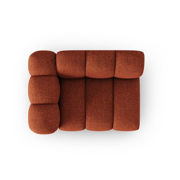 Modul pentru canapea cărămiziu (cu colț pe partea stângă ) Lupine – Micadoni Home-image-2
