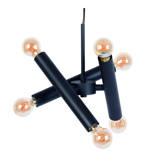 Lustră negru-lucios cu intensitate reglabilă Hawk – Zuiver-image-4