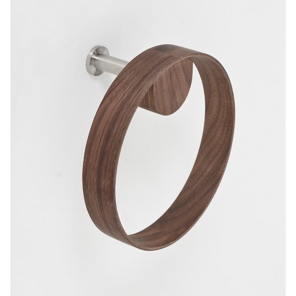 Suport de perete pentru prosoape din lemn de nuc Wireworks Yoku-image-4