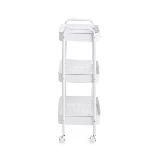 Măsuță de servire cu roți din metal 29,5x41 cm Leiky – Yes Everyday-image-3