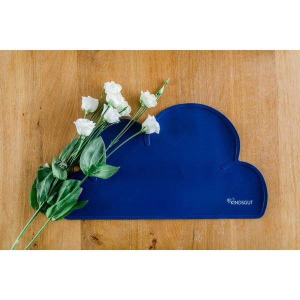 Suport din silicon pentru masă Kindsgut Cloud, 49 x 27 cm, albastru închis-image-1
