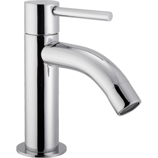 Baterie argintiu-lucios pentru chiuvetă Small – Sapho