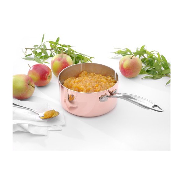 Cratiță din cupru cu oțel inoxidabil Hendi, ø 16,5 cm-image-3