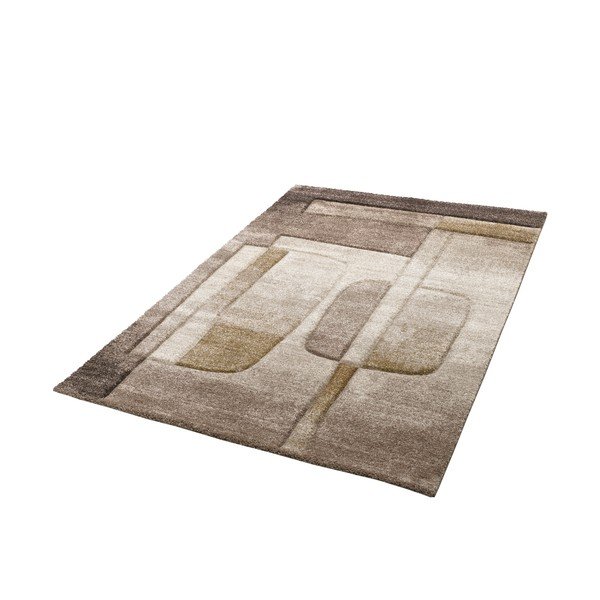 Covor maro/bej 200x285 cm Teva – Universal-image-2