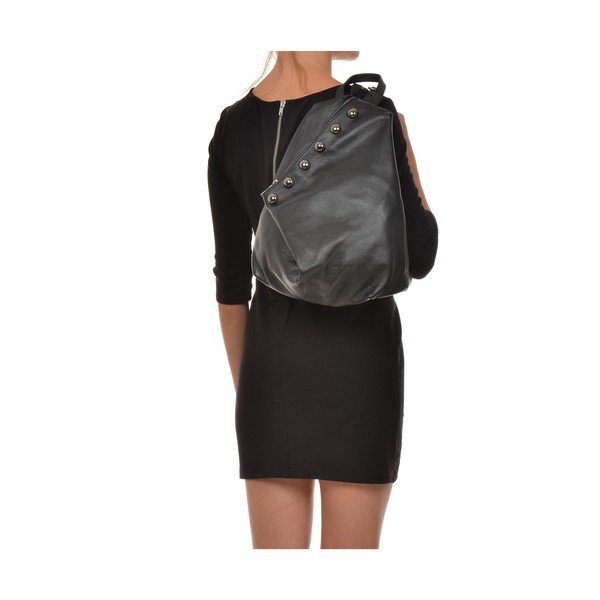 Rucsac din piele Luisa Vannini Fruhlo, negru-image-4