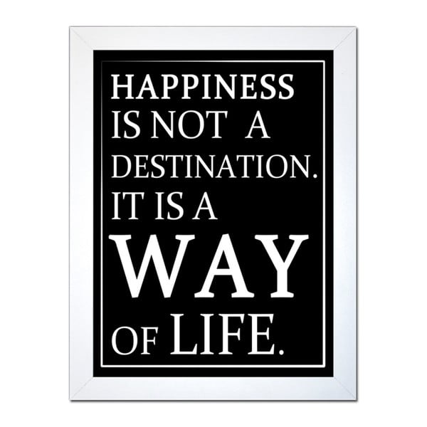 Poster 30x40 cm Happiness - Styler