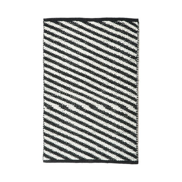 Covor, negru-alb, TJ Serra Diagonal, 60 x 90 cm