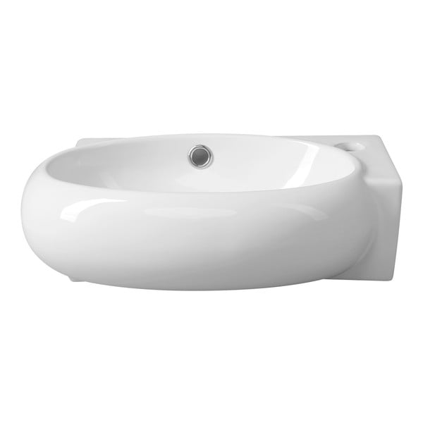 Chiuvetă mică pentru WC albă din ceramică 43x28,5 cm Ribera – Sapho-image-2