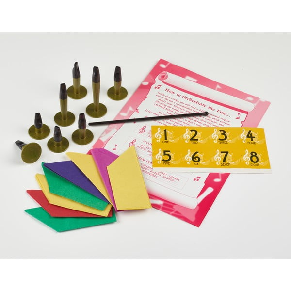 Pocnitori de Crăciun din hârtie în set de 8 Concerto Fanfare - Robin Reed-image-1