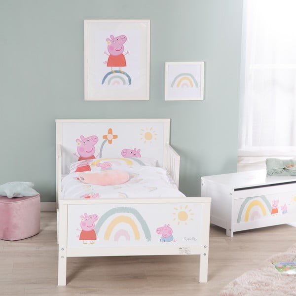 Pat pentru copii  alb 70x140 cm Peppa Pig – Roba-image-2
