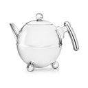 Ceainic argintiu din oțel inoxidabil 1,5 l Bella Ronde – Bredemeijer