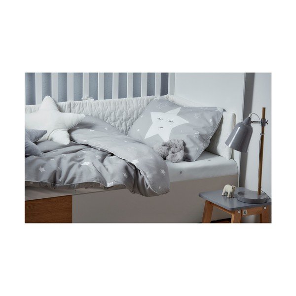 Set păturică matlasată din bumbac și pernă pentru copii BELLAMY Shining Star, 100 x 135 cm-image-4
