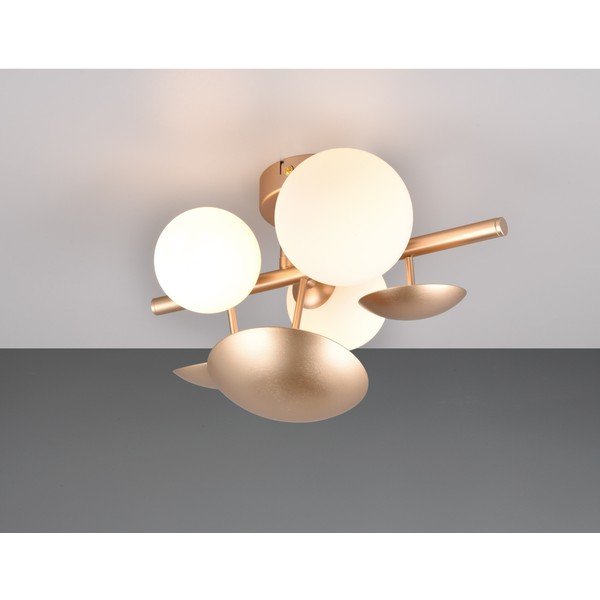 Aplică de perete alb-auriu  Bubble – Trio Select-image-1