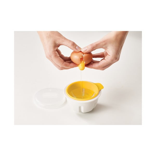 Recipient pentru prepararea ouălor Joseph Jospeh M-Poach, galben-image-4