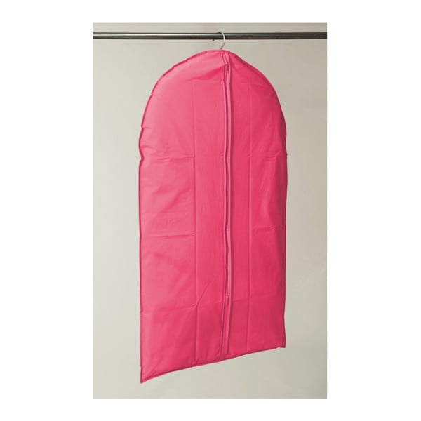 Husă textilă pentru haine Compactor Garment Hot Pink, 100 cm