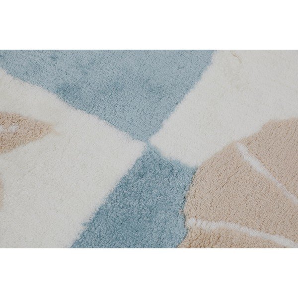 Covorașe de baie albastru-deschis/crem 3 buc. 100x60 cm – Foutastic-image-4