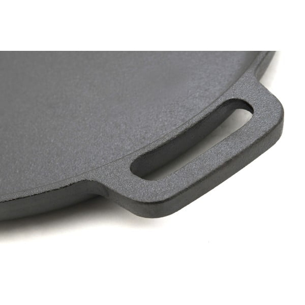 Tigaie din fier pentru grătar Cattara Litina, 35 x 32 cm, negru-image-1