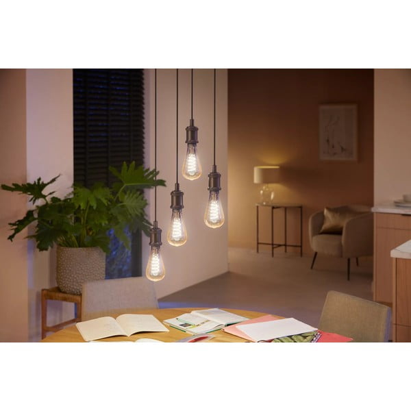 Bec smart cu filament E27, 7 W White ambiance – Philips Hue-image-1