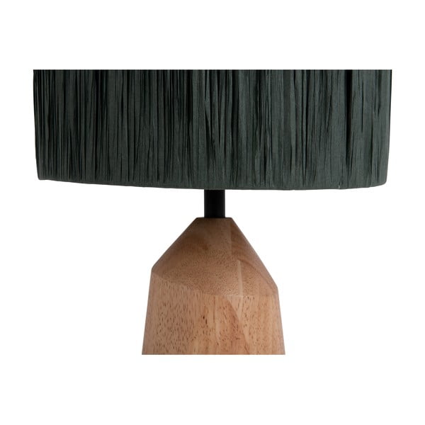 Veioză neagră cu abajur din sfoară din hârtie (înălțime 35,5 cm)  Sheer Trapeze – Leitmotiv-image-3