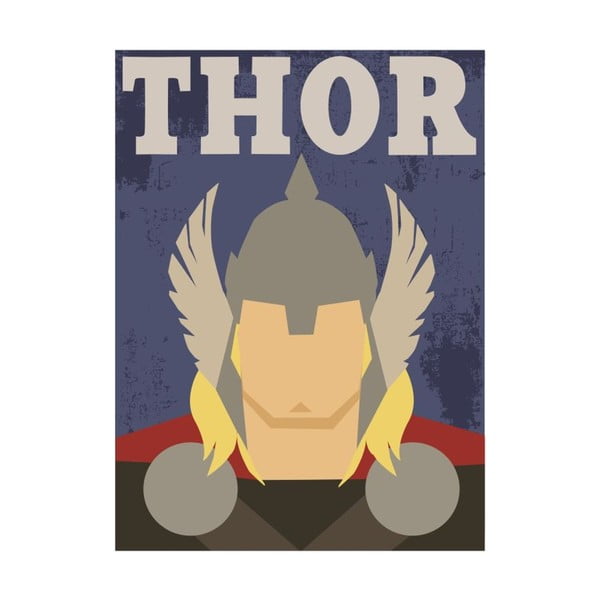 Poster Blue-Shaker Super Heroes Thor, 30 x 40 cm