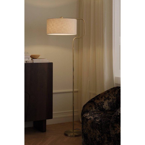 Lampadar crem/alămiu din material textil (înălțime 160 cm) Josho – Ellos Home-image-2