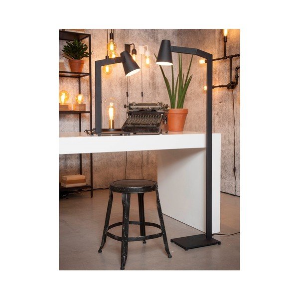 Lampadar negru cu abajur din metal (înălțime 143 cm) Biarritz – it's about RoMi-image-3