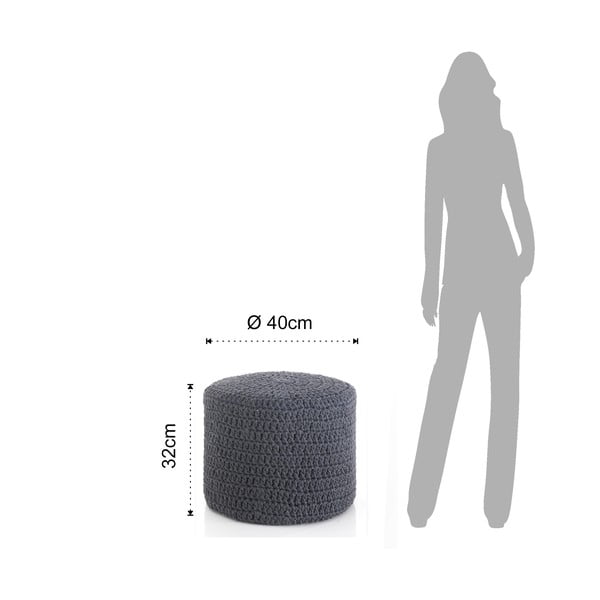 Taburet Tomasucci Choose, ø 40 cm, gri-image-1