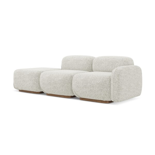 Șezlong modular crem (cu colț pe partea dreaptă) Ailani – Makamii-image-2