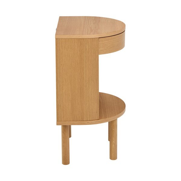 Noptieră în culoare naturală deschisă cu aspect de lemn de stejar Paron – Actona-image-4